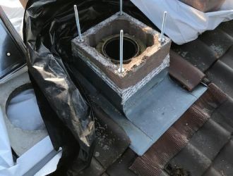 Leichtbauschornstein in Denkingen