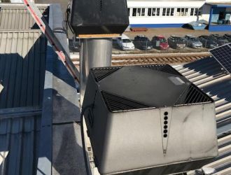 Rauchsaugeraufsatz in Burladingen