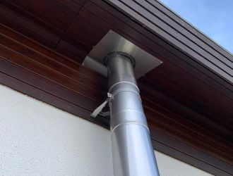 Schornstein mit Untersichtsblende in Ludwigshafen