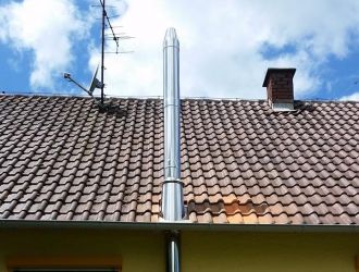 Doppelwandiger Schornstein-Burladingen