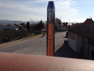 Doppelwandiger Schornstein in Rickenbach