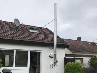 Schornsteinmontage in Mengen