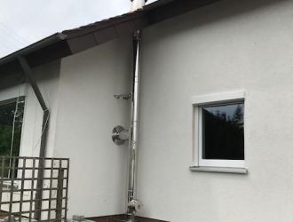 Doppelwandiger Schornstein in Dürnau