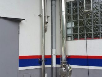 Abgasleitung in Mannheim