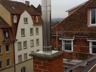 Leichtbauschornstein in Ravensburg