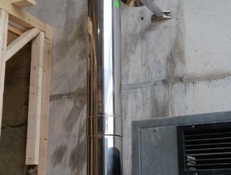 Rauchrohr-Verbindungsleitung in Radolfzell am Bodensee