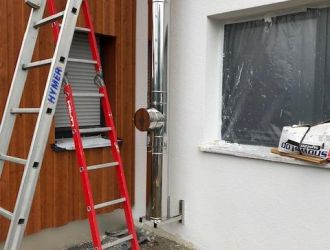 Schornsteinmontage in Wolfegg