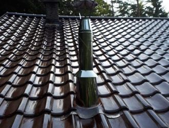 Leichtbauschornstein im Bodenseekreis