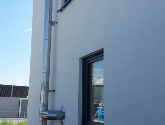 Doppelwandiger Schornstein in Sinsheim