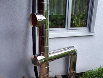 Schornsteinmontage in Singen