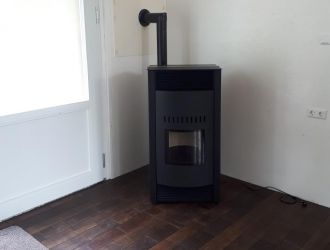 Ofen mit Winkelkniebogenset-STittgart