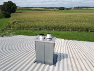 Schornsteine in Mengen