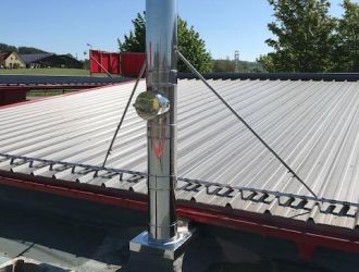 Leichtbauschornstein in Ochsenhausen