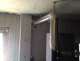 Rauchrohrverbindungsleitung in Münsingen